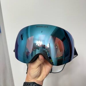 Oakley Prizm Flight Deck XM Matte Black Sapphire Lens